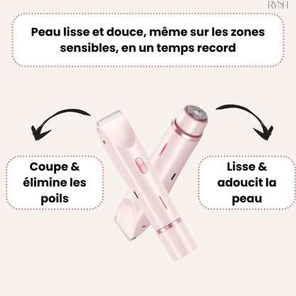 RyshSmooth™ – Le rasoir électrique sans fil