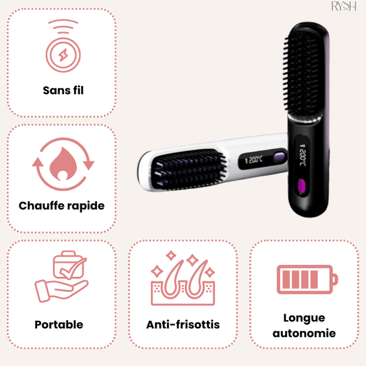 RyshGoHair – La brosse lissante USB
