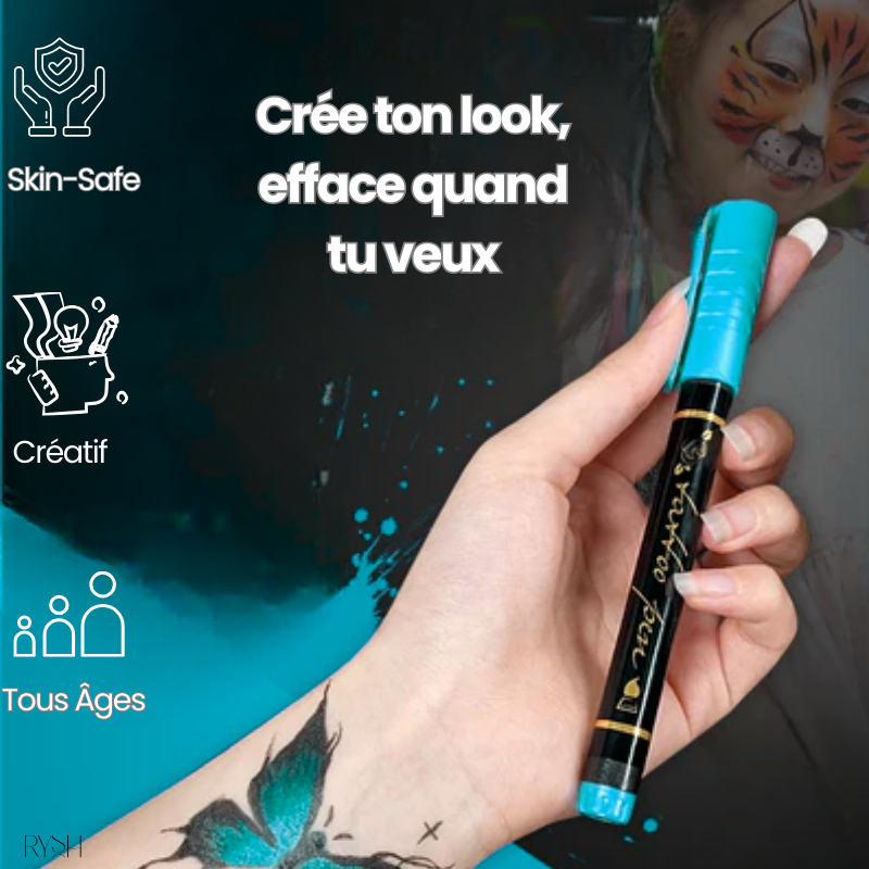 RyshKids™ Tattoo Fun – Stylos Tatouage Temporaire
