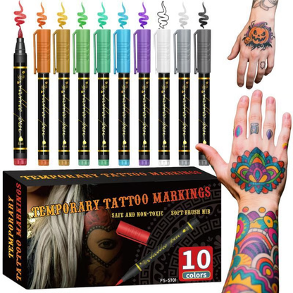 RyshKids™ Tattoo Fun – Stylos Tatouage Temporaire